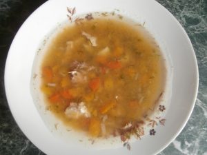 Миниатюра к статье Диетический суп с курицей и тыквой (или кабачками)