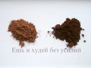 алкализованное какао 