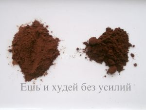 алкализованное какао 