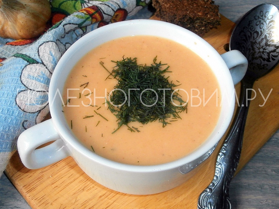 Простой гороховый суп-пюре со сливками, рецепт с фото — steklorez69.ru