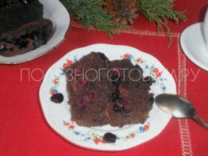 Миниатюра к статье Шоколадный кекс с вишней: вкусная шоколадная выпечка вместо торта