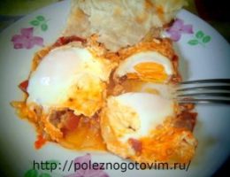 Миниатюра к статье Шакшука – вкусный завтрак из яиц